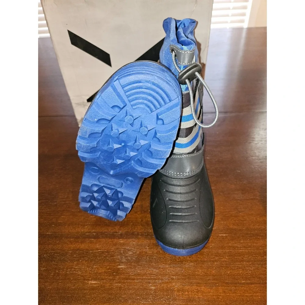 Arctix‎ Little Kid T Bar Winter Warm Dry Boot Nautical Blue Size US 2